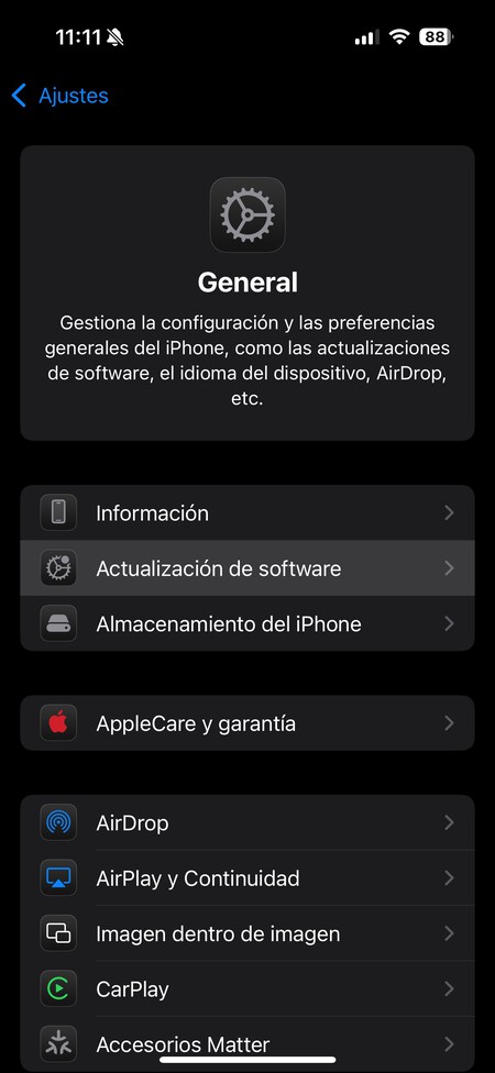 General Actualizacion