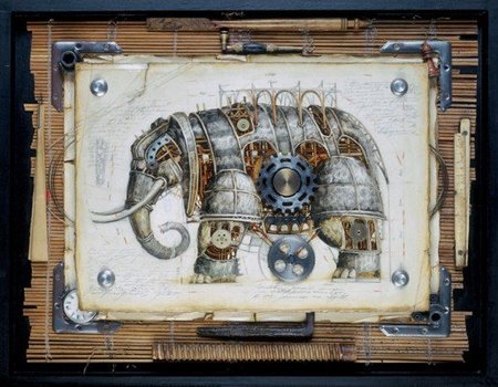 ¡Animales steampunk!, cortesía de Vladimir Gvozdariki
