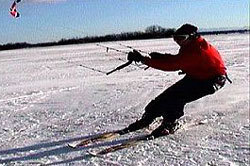 Kite ski