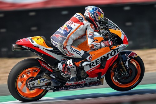 Dani Pedrosa rompe el crono de Buriram en el día de la serpiente con Johann Zarco a milésimas