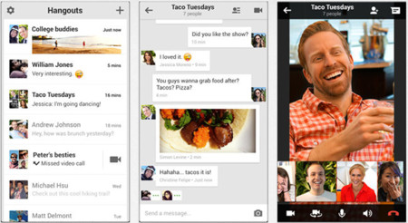 Google I/O: App de mensajería, rediseño de Google+ y más