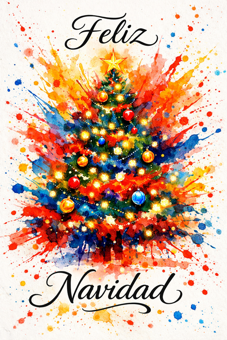 Una imagen de acuarelas