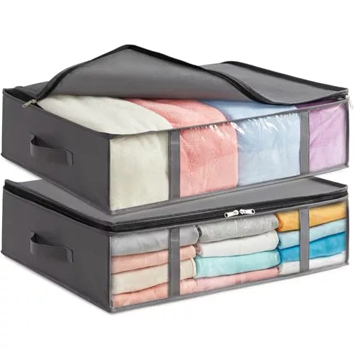 Lifewit Bolsas de Almacenaje para Debajo de la Cama,  pack de 2