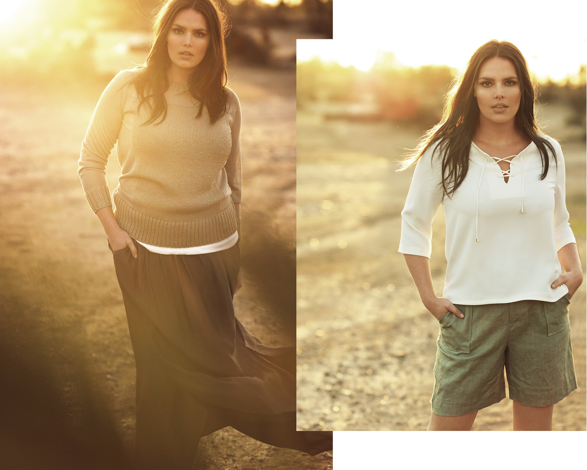 Foto de Catálogo Violeta by Mango verano 2015 con Candice Huffine (12/12)