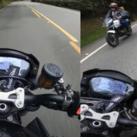 Irresponsabilidad extrema: un youtuber se salta todas las normas en carretera, roza la tragedia y echa la culpa a la electrónica