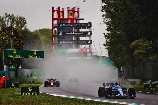 Alonso Verstappen Imola F1 2022