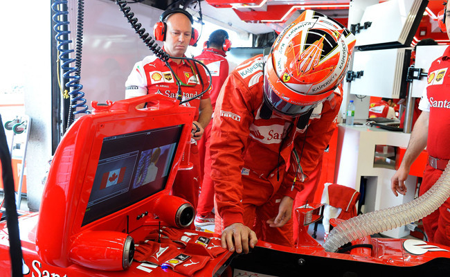 Kimi Räikkönen Ferrari 2014 Canadá