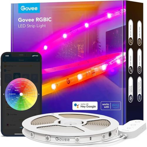 Govee Tira LED 5M, RGBIC Pro LED WiFi