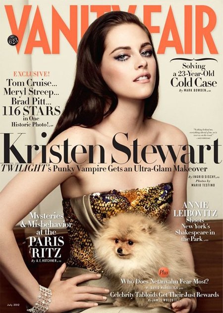 Para que luego digan que Kristen Stewart no sabe posar, ¡pues toma pose!