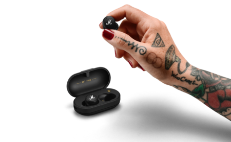 Marshall ya tiene auriculares verdaderamente inalámbricos: los Mode II llegan con una cuidada estética y hasta 25 horas de autonomía