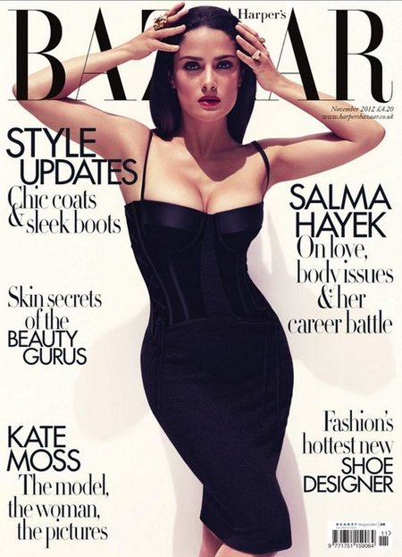 Ole tú, Salma Hayek, ¡¡qué vivan tus carnes y tu dislexia!!