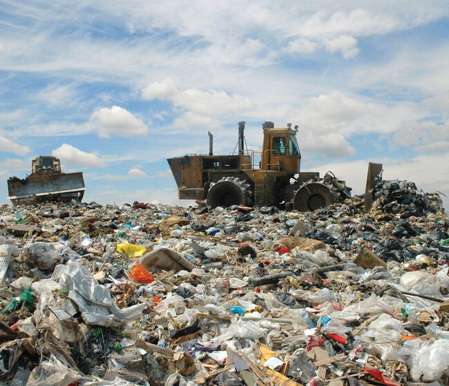 Bulldozers Landfill