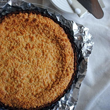 Tarta crumble de manzana y limón, una receta para impresionar (e impresionarte)