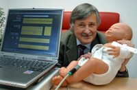 Ángel de la guarda en forma de body como protección contra la muerte súbita