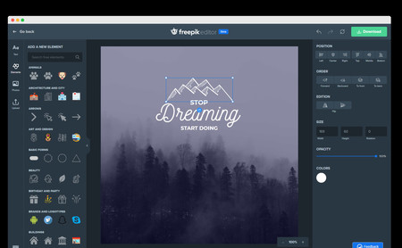 Freepik ya tiene su propio Canva: un editor con plantillas para crear todo tipo de diseños bonitos sin ser diseñador