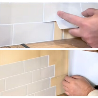 Este es el error más común que se comete al instalar azulejos vinílicos en la cocina 
