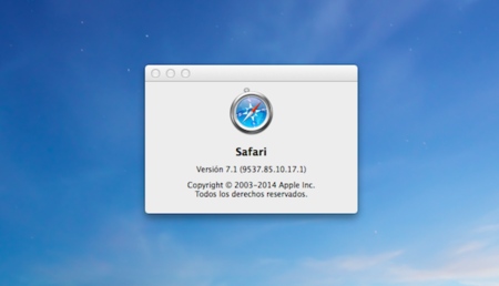 Safari en OS X Mavericks se actualiza a la versión 7.1