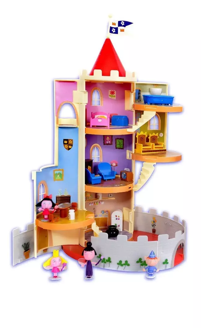 El set de Bizak Castillo magico de Ben y Holly esta por 35 euros en Amazon