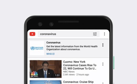 YouTube volverá a monetizar los vídeos sobre coronavirus, pero con condiciones