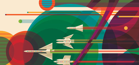 Descarga los pósters de la NASA para celebrar el 40 aniversario de las misiones Voyager
