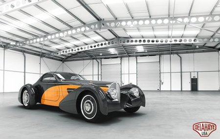 Delahaye USA Bella Figura Bugnotti Type 57S, una belleza del pasado actualizada