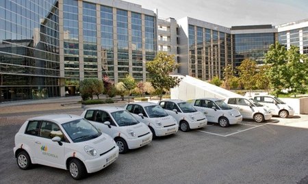 Iberdrola pone a disposición de sus empleados coches compartidos eléctricos