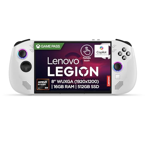 Lenovo LegionGOS | 8" WUXGA | AMD Ryzen Z2 Go | 16GB RAM 512GB SSD | Windows 11 Home