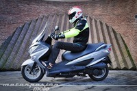 Suzuki Burgman 125 2014, prueba (conducción en ciudad y carretera)