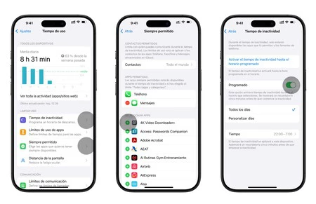 アイドル使用時間