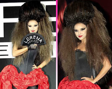 El pelo de Chenoa me da miedo