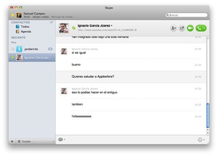 Skype 5 beta, ya disponible para Mac OS X