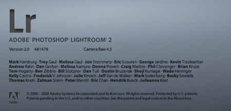 Disponible la primera aplicación de 64 bits de Adobe para Mac: Lightroom 2.0