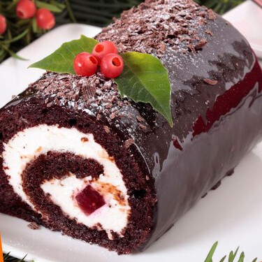 Cómo hacer un tronco navideño de chocolate con la receta y trucos del chef José Ramón Castillo