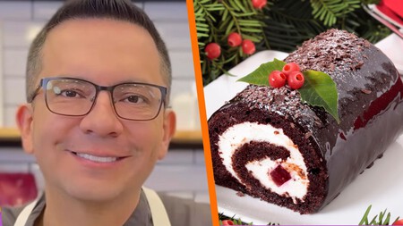Cómo hacer un tronco navideño de chocolate con la receta y trucos del chef José Ramón Castillo