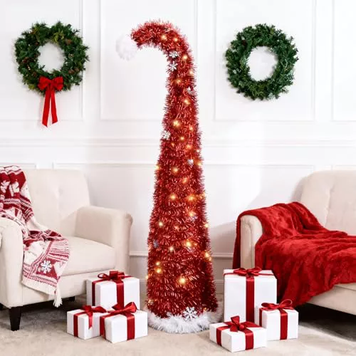 Árbol de Navidad Artificial Pop up Plegable de 150 cm