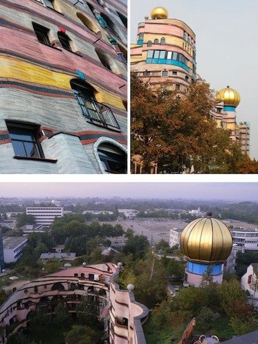 Die Waldspirale, el edificio-espiral en Darmstadt (Alemania)