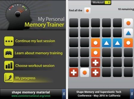 Entrenar la memoria en Android