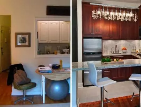 Antes y después: eliminar el tabique de la cocina (II)