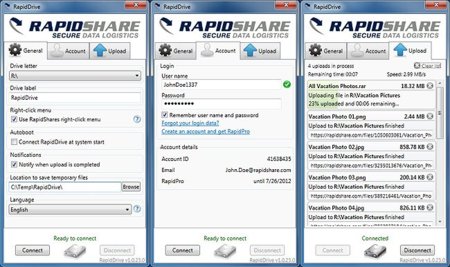 RapidDrive, el nuevo servicio a lo Dropbox de Rapidshare