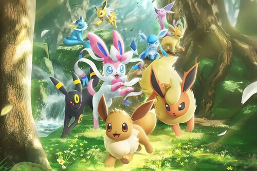 Eevee y sus evoluciones llegan a Pokémon TCG Pocket en la nueva expansión Arboleda de Eevee. Fecha de lanzamiento y cartas confirmadas 