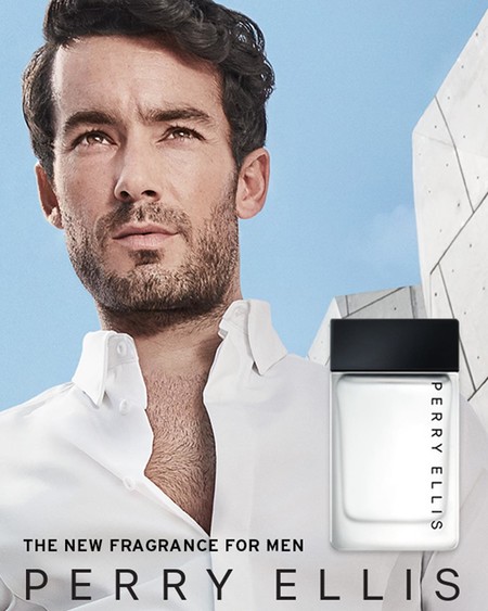 Aarón Díaz debuta como la imagen de la novedosa y fresca fragancia de Perry Ellis