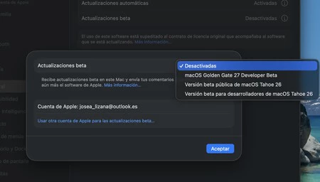 Beta Macos