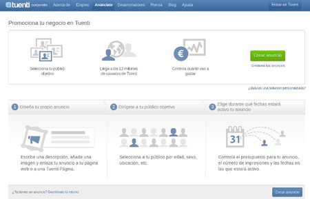 Tuenti lanza su plataforma de anuncios al estilo Adwords