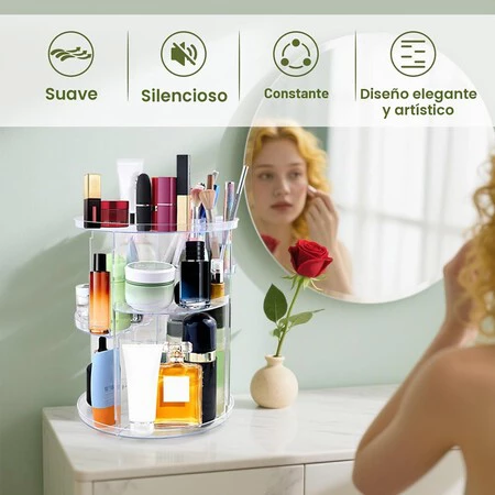 organizador maquillaje