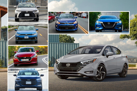 Nissan Versa 2023 vs. seis rivales: así encara el auto más vendido de México a su competencia