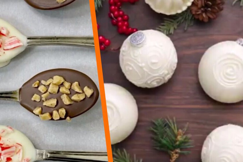 5 trucos navideños que te sacarán de apuros durante la cena y que puedes hacer con chocolate