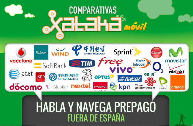 Tarifas prepago para hablar y navegar fuera de España
