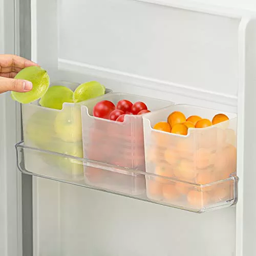 Caja Organizadora de Nevera Poeland, pack de 3
