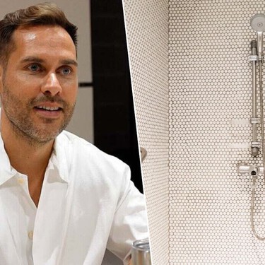Félix García, experto en reformas: "Utiliza el hueco de la ducha no solo para el plato, sino también para meter la zona de lavandería con secadora y lavadora" 