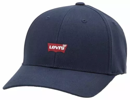 Levi's Housemark Flexfit Cap, Housemark Flexfit Gorra Hombre, Azul (Navy Blue), Talla Única